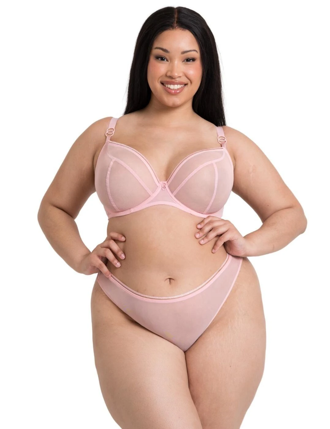 Curvy Kate Lifestyle Thong - Blush Pink 4 Curvy Kate Lifestyle Thong - Blush Pink - Image 4