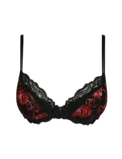 Marie Jo Selyna Push Up Bra - Spicy Red 11 Marie Jo Selyna Push Up Bra - Spicy Red -Belle Lingerie Store 64563 marie jo selyna push up bra spicy red 4