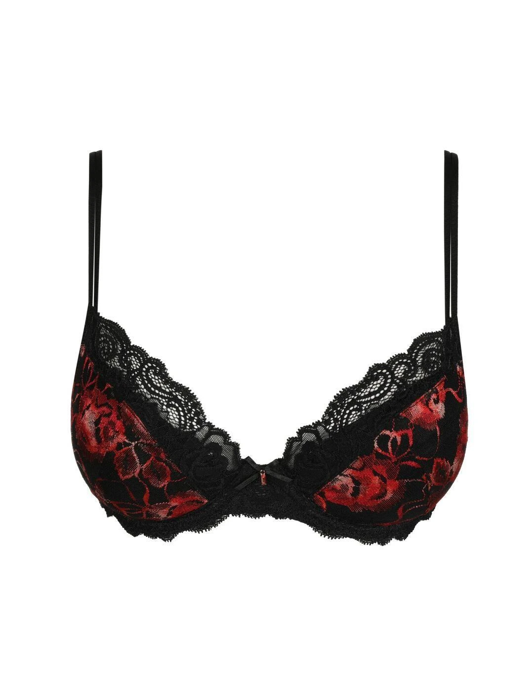 Marie Jo Selyna Push Up Bra - Spicy Red 4 Marie Jo Selyna Push Up Bra - Spicy Red - Image 4