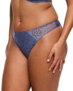 Prima Donna Monterrey Thong - Nightshadow Blue -Belle Lingerie Store 64602 prima donna monterrey thong nightshadow blue 3