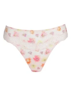 Marie Jo Selyna Thong - Gardenia Rose -Belle Lingerie Store 64607 marie jo selyna thong gardenia rose 3