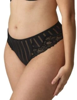 Prima Donna Twist Maldives Thong - Black -Belle Lingerie Store 64724 prima donna twist maldives thong black 3
