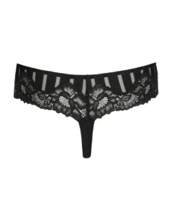 Prima Donna Twist Maldives Thong - Black -Belle Lingerie Store 64724 prima donna twist maldives thong black 5