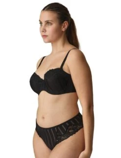 Prima Donna Twist Maldives Thong - Black -Belle Lingerie Store 64724 prima donna twist maldives thong black 8
