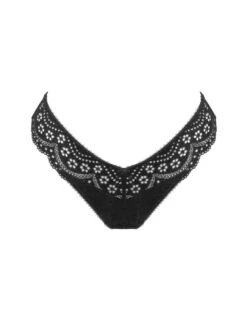 Pour Moi Swoon Thong - Black -Belle Lingerie Store 64812 pour moi swoon thong black 3