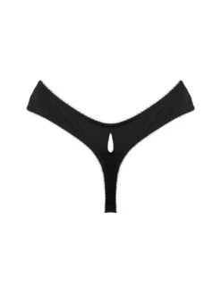 Pour Moi Swoon Thong - Black -Belle Lingerie Store 64812 pour moi swoon thong black 4