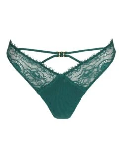 Marie Jo Junoo Thong - Jasper Green -Belle Lingerie Store 64842 marie jo junoo thong jasper green 4