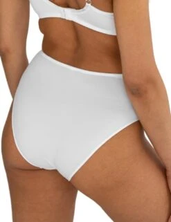 Pour Moi New Romance High Waist Brief - White 11 Pour Moi New Romance High Waist Brief - White -Belle Lingerie Store 64878 pour moi new romance high waist brief white 3