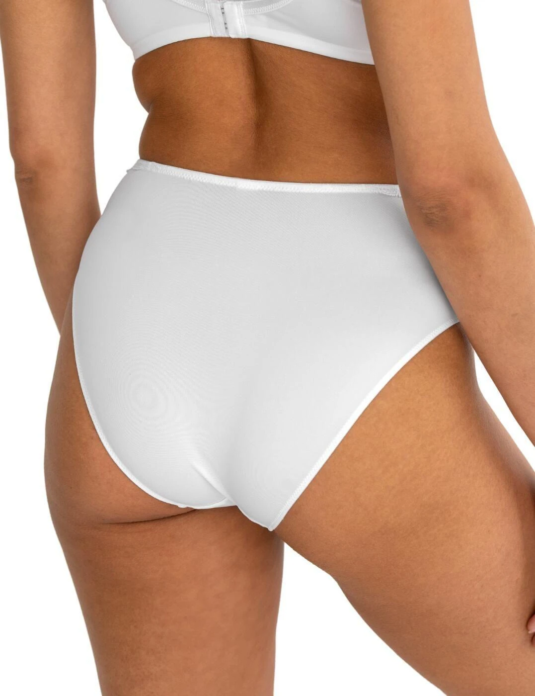 Pour Moi New Romance High Waist Brief - White 4 Pour Moi New Romance High Waist Brief - White - Image 4