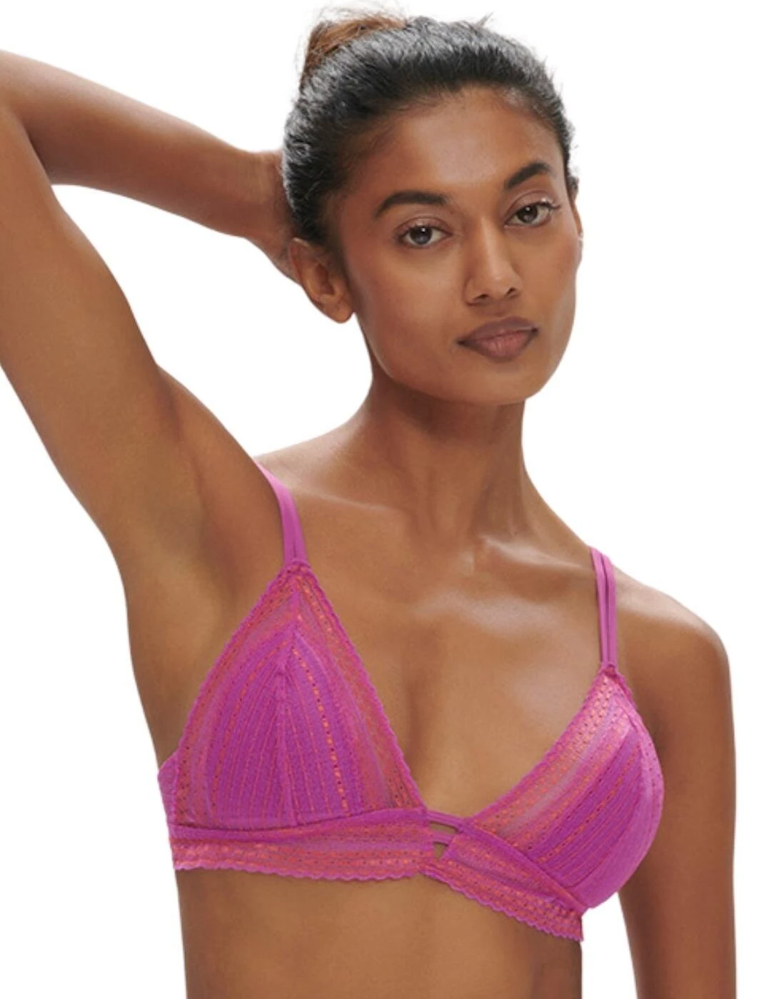 Simone Perele Pia Non Wired Bra - Energy Pink 1 Simone Perele Pia Non Wired Bra - Energy Pink