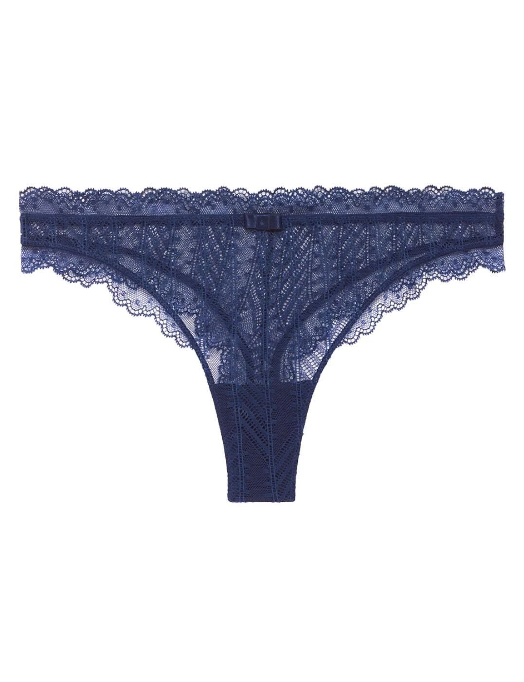 Simone Perele Canopee Tanga Brief - Midnight 4 Simone Perele Canopee Tanga Brief - Midnight - Image 4