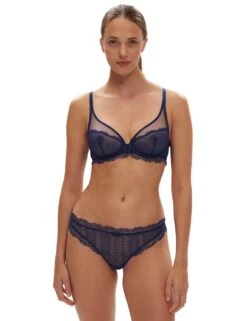 Simone Perele Canopee Tanga Brief - Midnight 11 Simone Perele Canopee Tanga Brief - Midnight -Belle Lingerie Store 64981 simone perele canopee tanga brief midnight 5