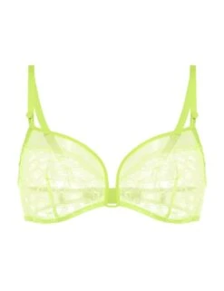 Simone Perele Rose Non Wired Bra - Lime -Belle Lingerie Store 64993 simone perele rose non wired bra lime 4