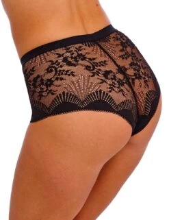 Wacoal Sensu Lace Shorty Brief - Black -Belle Lingerie Store 65049 wacoal sensu lace shorty brief black 3