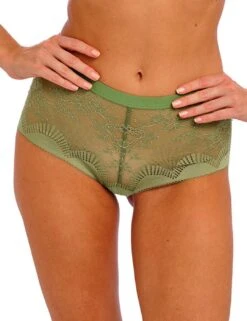 Wacoal Sensu Lace Shorty Brief - Silk Green