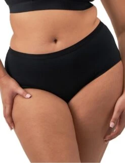 Elomi Downtime Shorty Brief - Black