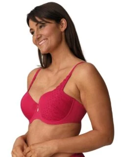 Prima Donna Twist Los Ayala Balcony Bra - Sangria -Belle Lingerie Store 65111 prima donna twist los ayala balcony bra sangria 3