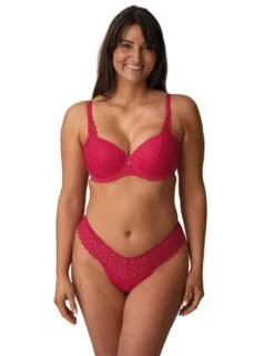 Prima Donna Twist Los Ayala Balcony Bra - Sangria -Belle Lingerie Store 65111 prima donna twist los ayala balcony bra sangria 5