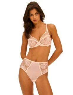 Simone Perele Intrigue Plunging Underwired Bra - Sakura Pink -Belle Lingerie Store 65237 simone perele intrigue plunging underwired bra sakura pink 9