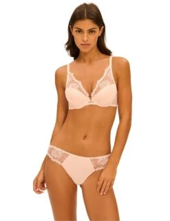 Simone Perele Intrigue Push Up Bra - Sakura Pink -Belle Lingerie Store 65243 simone perele intrigue push up bra sakura pink 6