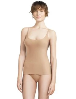 Chantelle Soft Stretch Camisole Top - Nude -Belle Lingerie Store 65275 chantelle soft stretch camisole top nude 4