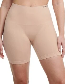 Chantelle Smooth Comfort Shapewear Biker Shorts - Clay Nude