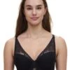 Chantelle Origins Plunge Spacer Bra - Black