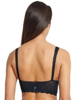 Sloggi Zero Feel Bliss Bralette - Black -Belle Lingerie Store 65376 sloggi zero feel bliss bralette black 2