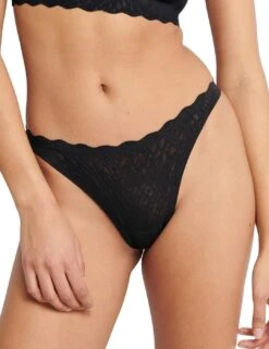 Sloggi Zero Feel Bliss Thong - Black