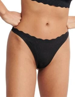 Sloggi Zero Feel Bliss Thong - Black 11 Sloggi Zero Feel Bliss Thong - Black -Belle Lingerie Store 65382 sloggi zero feel bliss thong black 3
