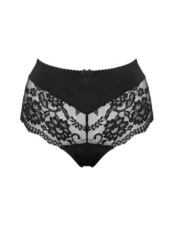 Pour Moi Fleur Shorty Brief - Black 10 Pour Moi Fleur Shorty Brief - Black -Belle Lingerie Store 65467 pour moi fleur shorty brief black 3