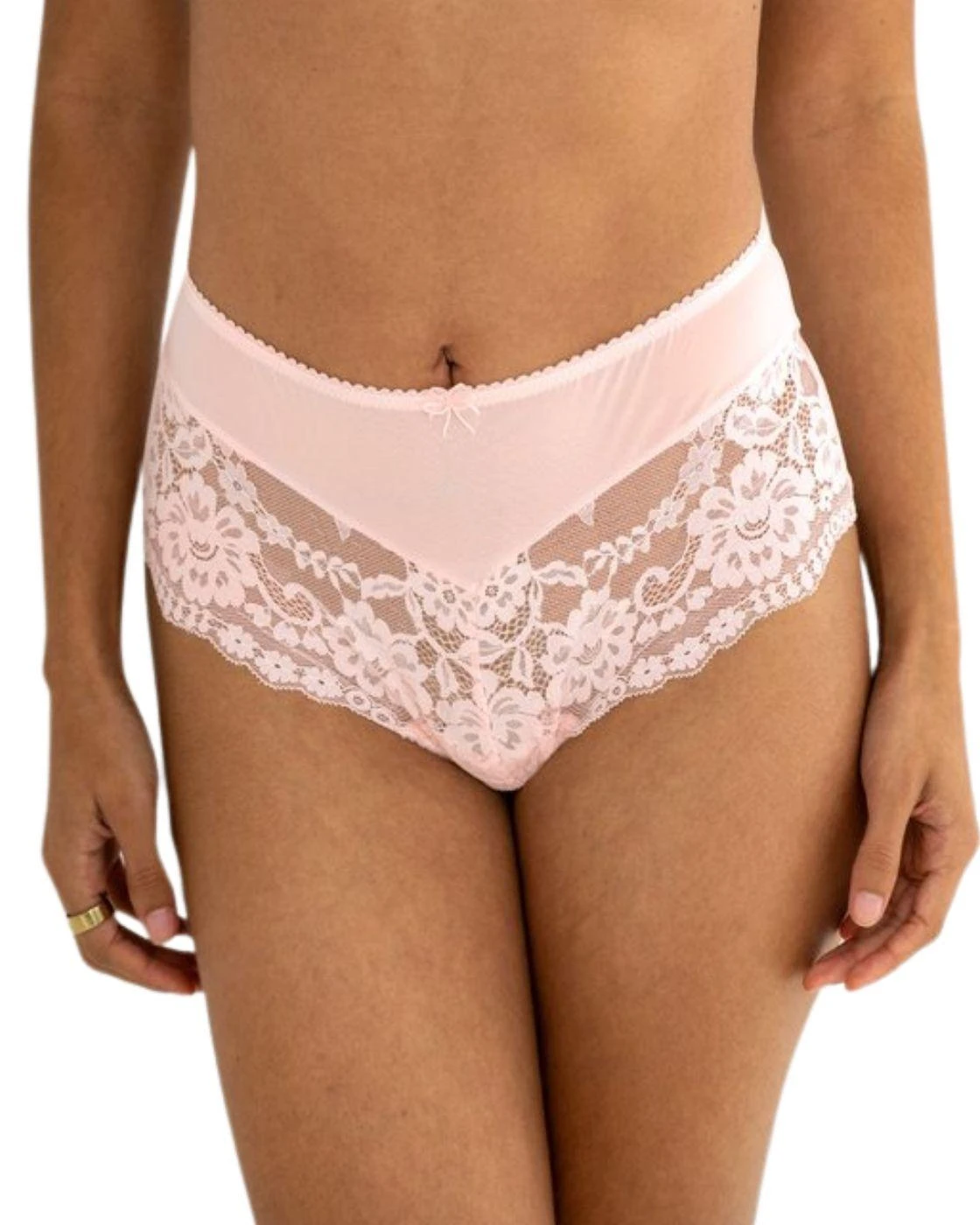 Pour Moi Fleur Shorty Brief - Soft Pink 1 Pour Moi Fleur Shorty Brief - Soft Pink