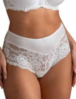 Pour Moi Fleur Shorty Brief - White