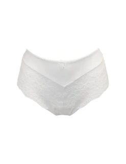 Pour Moi Fleur Shorty Brief - White 11 Pour Moi Fleur Shorty Brief - White -Belle Lingerie Store 65467 pour moi fleur shorty brief white 3