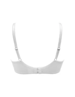 Pour Moi Fleur Lightly Padded High Apex Bra - White -Belle Lingerie Store 65477 pour moi fleur lightly padded high apex bra white 5