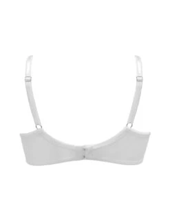 Pour Moi Fleur Balcony Bra - White -Belle Lingerie Store 65480 pour moi fleur balcony bra white 3