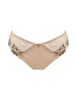 Pour Moi Sofia Lace Embroidered Brief - Latte -Belle Lingerie Store 65487 pour moi sofia lace embroidered brief latte 3