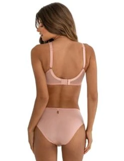 Pour Moi Sofia Lace Embroidered Brief - Soft Pink/Mulberry -Belle Lingerie Store 65487 pour moi sofia lace embroidered brief soft pinkmulberry 7