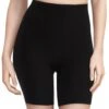 Chantelle Soft Stretch Mid-Thigh Shorts - Black