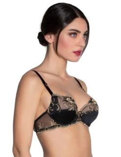 Lise Charmel Eblouissante Icone Full Cup Bra - Or Nuit -Belle Lingerie Store 65587 lise charmel eblouissante icone full cup bra or nuit 3