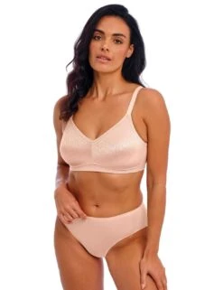Wacoal Back Appeal Non Wired Bra - Rose Dust -Belle Lingerie Store 65648 wacoal back appeal non wired bra rose dust 4