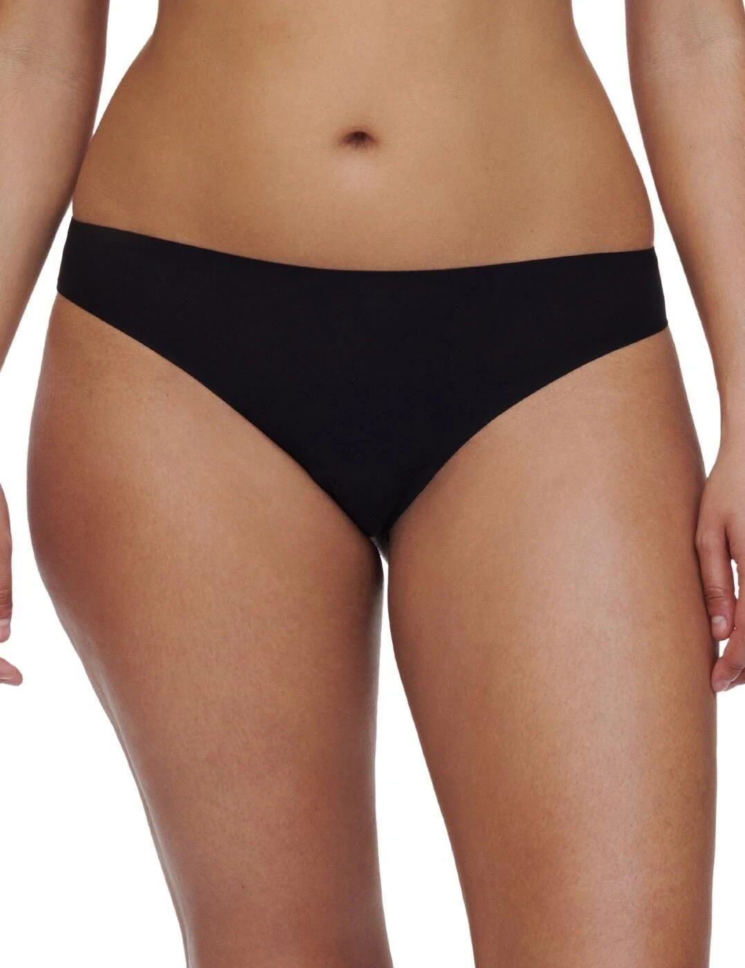 Chantelle Soft Stretch Lace Tanga - Black 1 Chantelle Soft Stretch Lace Tanga - Black