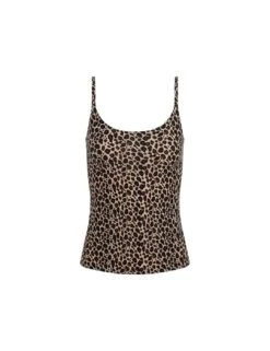Chantelle Soft Stretch Camisole Top - Leopard Print 6 Chantelle Soft Stretch Camisole Top - Leopard Print -Belle Lingerie Store 65737 chantelle soft stretch camisole top leopard print 3