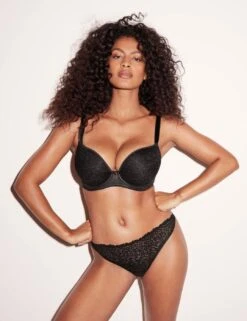 Freya Love-Haze Brazilian Brief - Black -Belle Lingerie Store 65772 freya love haze brazilian brief black 7