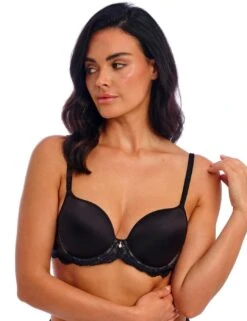 Wacoal Vivid Attraction Underwired Contour Bra - Black