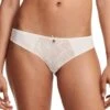 Chantelle Orchids Tanga Brief - Milk