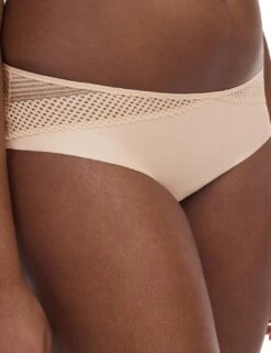 Chantelle Play Shorty Brief - Golden Beige -Belle Lingerie Store 65894 chantelle play shorty brief golden beige 4