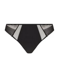 Chantelle Play Tanga Brief - Black -Belle Lingerie Store 65898 chantelle play tanga brief black 3