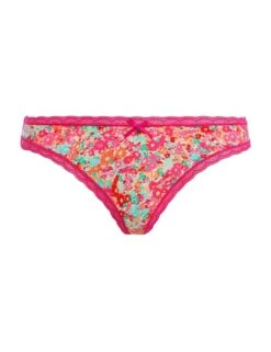 Freya Flirt Thong - Hot Pink -Belle Lingerie Store 65907 freya flirt thong hot pink 4