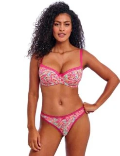 Freya Flirt Thong - Hot Pink -Belle Lingerie Store 65907 freya flirt thong hot pink 5